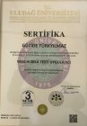 Uzm. Kl. Psk. Güzide Türkyılmaz Psikoloji sertifikası