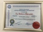 Op. Dr. Bangin Bekir Candan Ortopedi ve Travmatoloji sertifikası