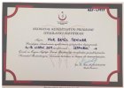 Op. Dr. Nur Betül Tekiner Kadın Hastalıkları ve Doğum sertifikası