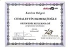 Dr. Cemalettin Ekmekcioğlu Geleneksel ve Tamamlayıcı Tıp sertifikası
