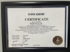 Podolog İrem Küçük Podoloji sertifikası