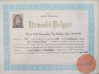 Uzm. Dr. Perihan Özhan Çocuk Sağlığı ve Hastalıkları sertifikası