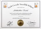 Doç. Dr. Abdulcabbar Kartal Genel Cerrahi sertifikası