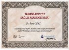 Dr. Barış Oğuz Geleneksel ve Tamamlayıcı Tıp sertifikası