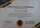 Dr. Nevroz Ünlü Nöroloji (Beyin ve Sinir Hastalıkları) sertifikası