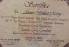Doç. Dr. Ahmet Bülent Kargı Göğüs Cerrahisi sertifikası