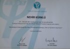 Uzm. Dr. Nehir Kürklü Psikiyatri sertifikası