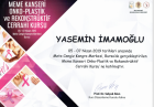 Op. Dr. Yasemin İmamoğlu Plastik Rekonstrüktif ve Estetik Cerrahi sertifikası
