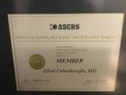 Op. Dr. Hilmi Çuhadaroğlu Göz Hastalıkları sertifikası