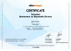 Dyt. Beril Kaya Diyetisyen sertifikası