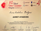 Dr. Öğr. Üyesi Ahmet Atasever Genel Cerrahi sertifikası
