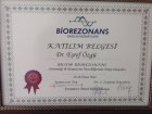 Dr. Mehmet Eşref Özgü Geleneksel ve Tamamlayıcı Tıp sertifikası