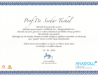 Prof. Dr. Serdar Turhal Tıbbi Onkoloji sertifikası