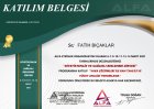 Dyt. Fatih Bıçaklar Diyetisyen sertifikası