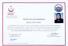 Uzm. Dr. Zümrüt Vural Aile Hekimliği sertifikası