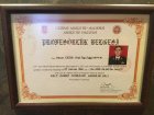 Prof. Dr. Harun Tatar Kalp Damar Cerrahisi sertifikası