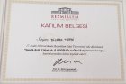 Uzm. Dyt. Dilara Terzi Diyetisyen sertifikası
