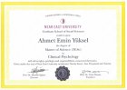 Aile Danışmanı Ahmet Yüksel Aile Danışmanı sertifikası