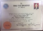 Op. Dr. Levent Emiroğlu Göz Hastalıkları sertifikası