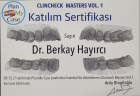 Uzm. Dt. Berkay Hayırcı Diş Hekimi sertifikası