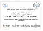Doç. Dr. Aydın Erdemir Çocuk Sağlığı ve Hastalıkları sertifikası