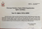 Doç. Dr. Çiğdem Yayla Abide Kadın Hastalıkları ve Doğum sertifikası