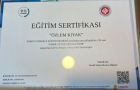 Psk. Dan. Özlem Kıyak Psikolojik Danışman sertifikası