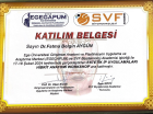 Dr. Fatma Belgin Aygün Geleneksel ve Tamamlayıcı Tıp sertifikası