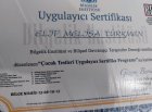 Psk. Elif Melisa Türkmen Psikoloji sertifikası