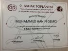 Op. Dr. Muhammed Hanifi Gemci Ortopedi ve Travmatoloji sertifikası
