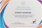 Uzm. Dr. Elnara Gasimova Çocuk Sağlığı ve Hastalıkları sertifikası