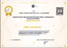 Doç. Dr. Psk. Dan Ümit Sahranç Psikolojik Danışman sertifikası