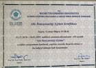 Psk. Cennet Büşra Vural Psikoloji sertifikası