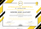 Psk. Ezgi Uluyurt Psikoloji sertifikası