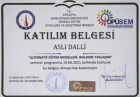 Aile Danışmanı Aslı Dallı Aile Danışmanı sertifikası