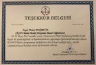 Uzm. Kl. Psk. Deniz Doğruöz Psikoloji sertifikası