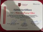 Klinik Psikolog  Zeynep Cihan Psikoloji sertifikası