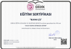 Psk. Burak Çil Psikoloji sertifikası