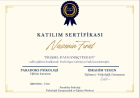 Psk. Nazenin Fırat Psikoloji sertifikası