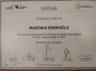 Doç. Dr. Mustafa Emiroğlu Genel Cerrahi sertifikası