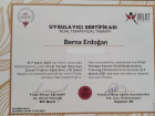 Psk. Berna Erdoğan Psikoloji sertifikası