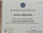 Psk. Saliha Mercan Aydın Psikoloji sertifikası