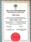 Prof. Dr. Dt. Senem Gökçen Yiğit Özer Diş Hekimi sertifikası