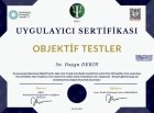 Psk. Duygu Derin Psikoloji sertifikası