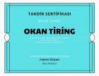 Uzm. Psk. Dan. Okan Tiring Psikoloji sertifikası