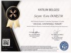 Psk. Esra Dorum Psikoloji sertifikası