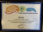 Uzm. Dyt. Aslı Ulu Çelik Diyetisyen sertifikası
