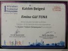 Dyt. Emine Gül Tuna Cıkıt Diyetisyen sertifikası