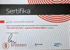 Dt. Gizem Altıntoprak Diş Hekimi sertifikası
