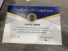 Dr. Dt. Rukiye Osman Diş Hekimi sertifikası